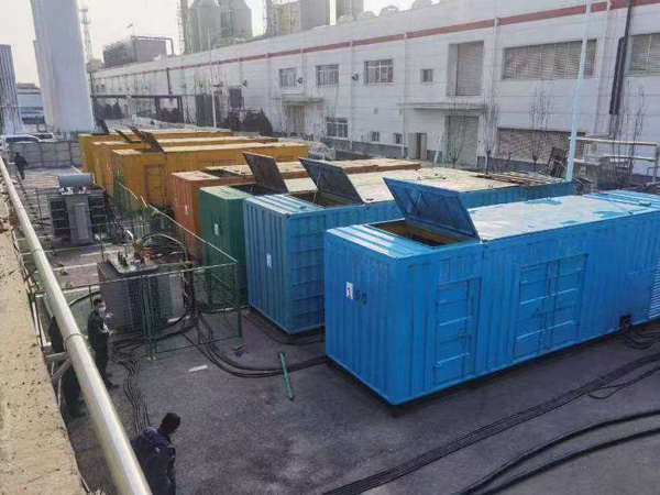 张家界柴油发电机出租案例展示
